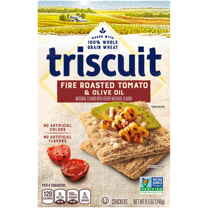 Triscuit Fire Roasted Tomato & Olive Oil Crackers 8.5 oz. Box