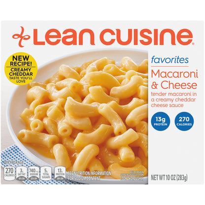 LEAN CUISINE FAVORITES Macaroni & Cheese 10 oz. Box