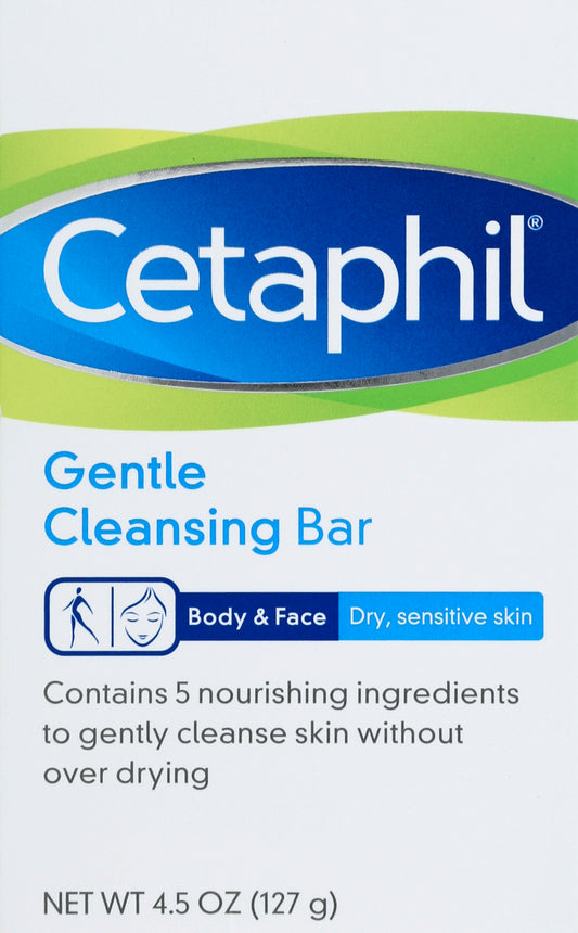 Cetaphil Cleansing Bar 4.5 oz
