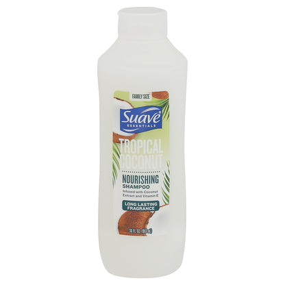 Suave Family Size Tropical Coconut Nourishing Shampoo 30 fl oz