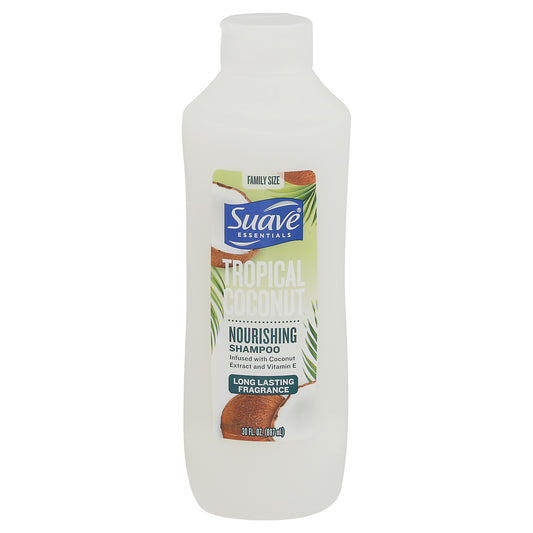 Suave Family Size Tropical Coconut Nourishing Shampoo 30 fl oz