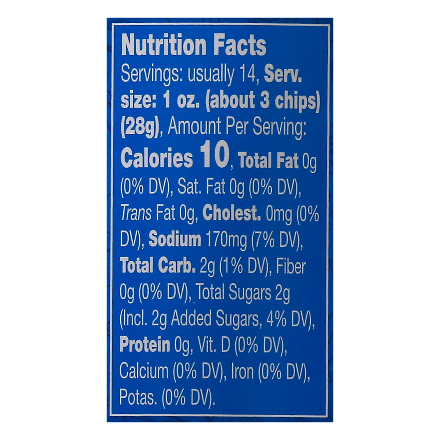 Vlasic Chips Bread & Butter Pickles 24 oz