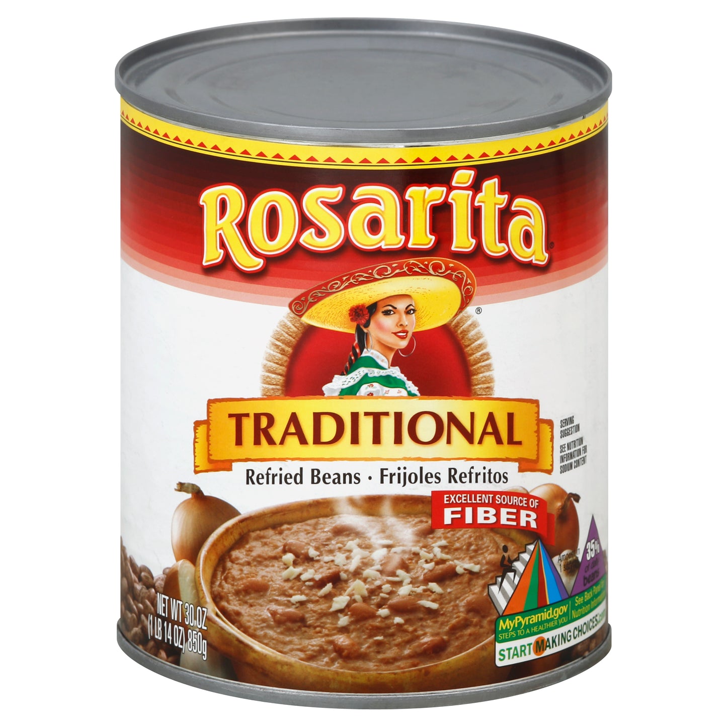 Rosarita Refried Beans 30 oz