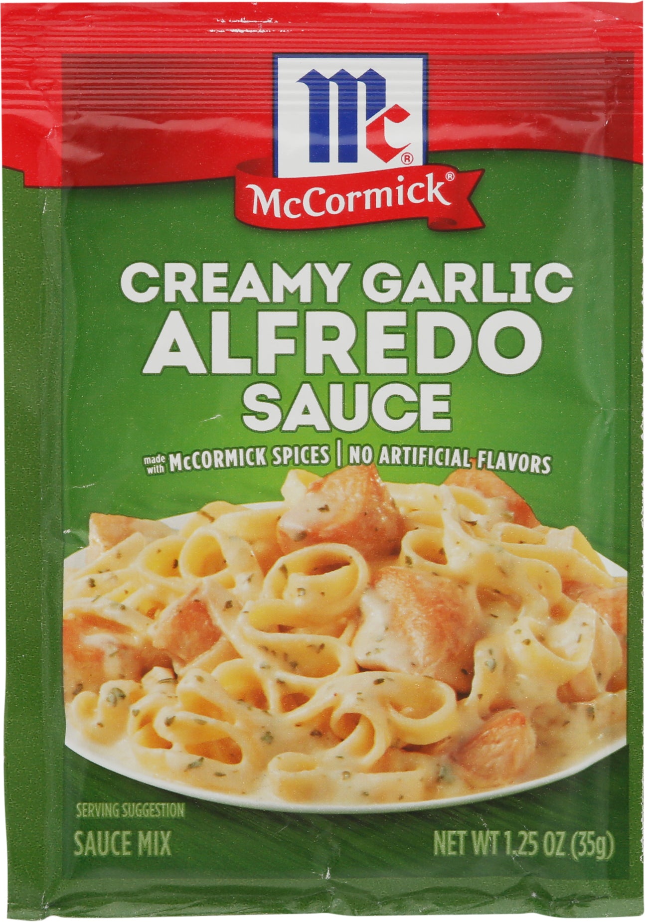 McCormick Creamy Garlic Alfredo Sauce Mix 1.25 oz