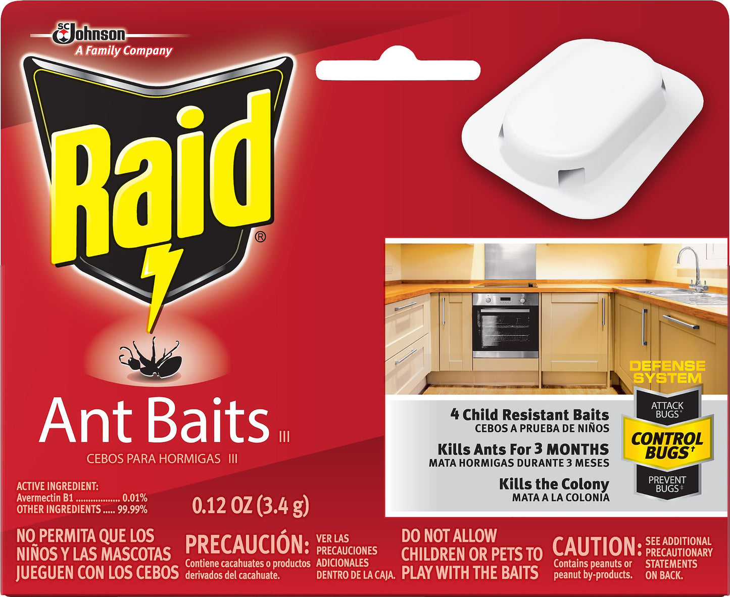 Raid Ant Baits 0.12 oz