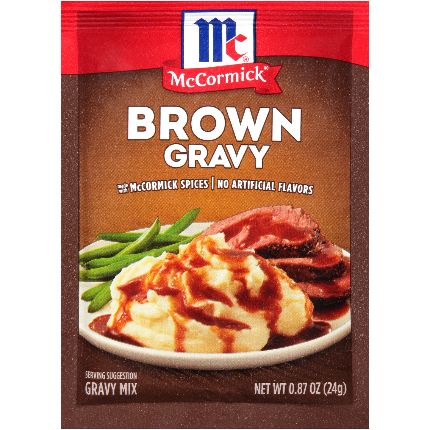 McCormick® Brown Gravy Mix 0.87 oz. Packet