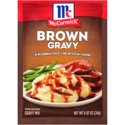 McCormick® Brown Gravy Mix 0.87 oz. Packet