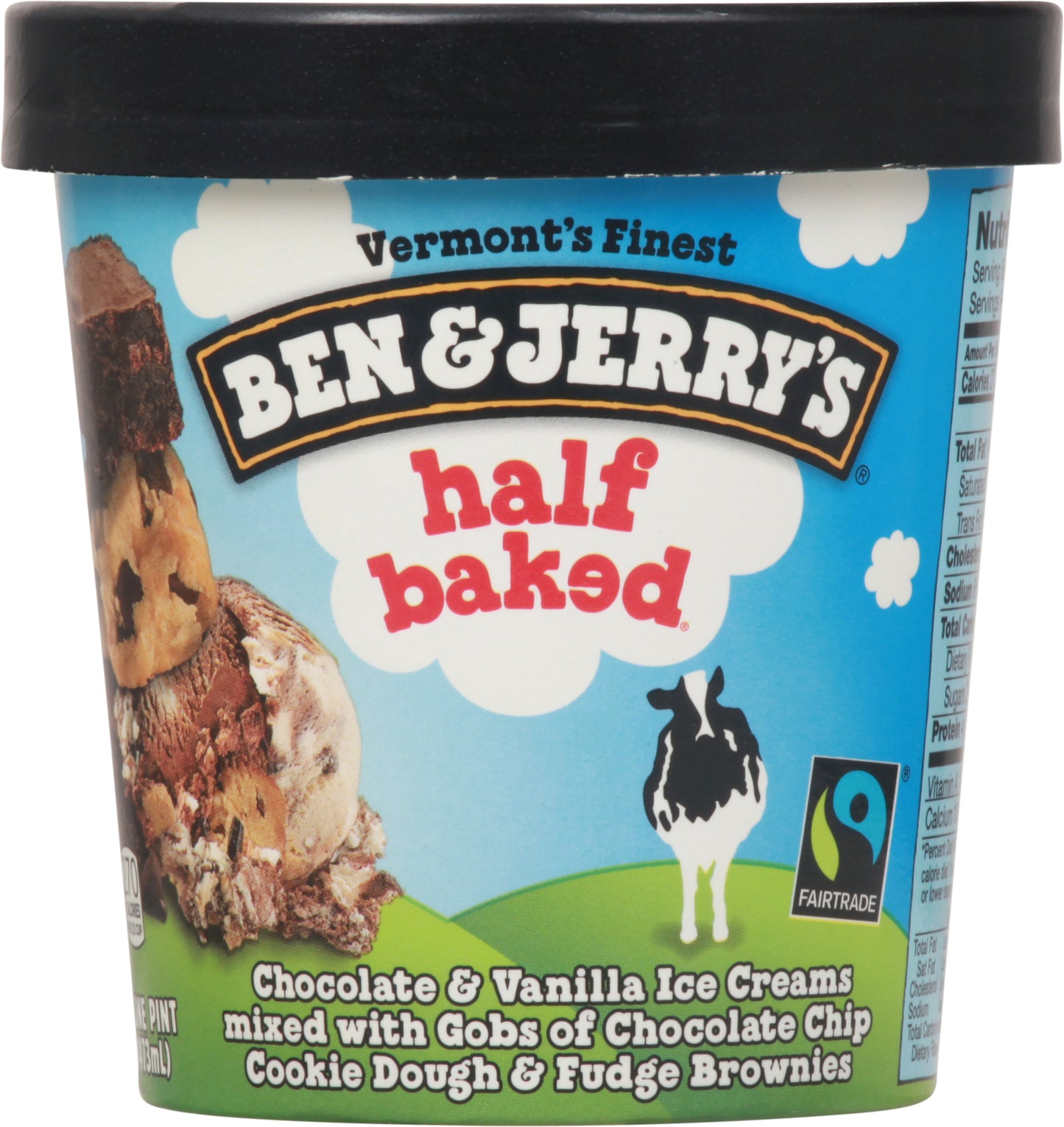 Ben & Jerry's Half Baked Ice Cream 1 pt