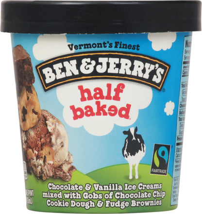 Ben & Jerry's Half Baked Ice Cream 1 pt