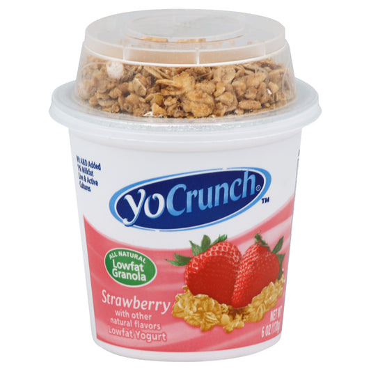 Yo Crunch Yogurt 6 ea