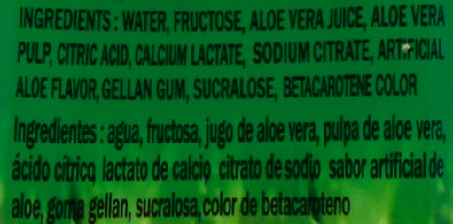 El Mexicano Aloe Vera Drink 16.9 oz