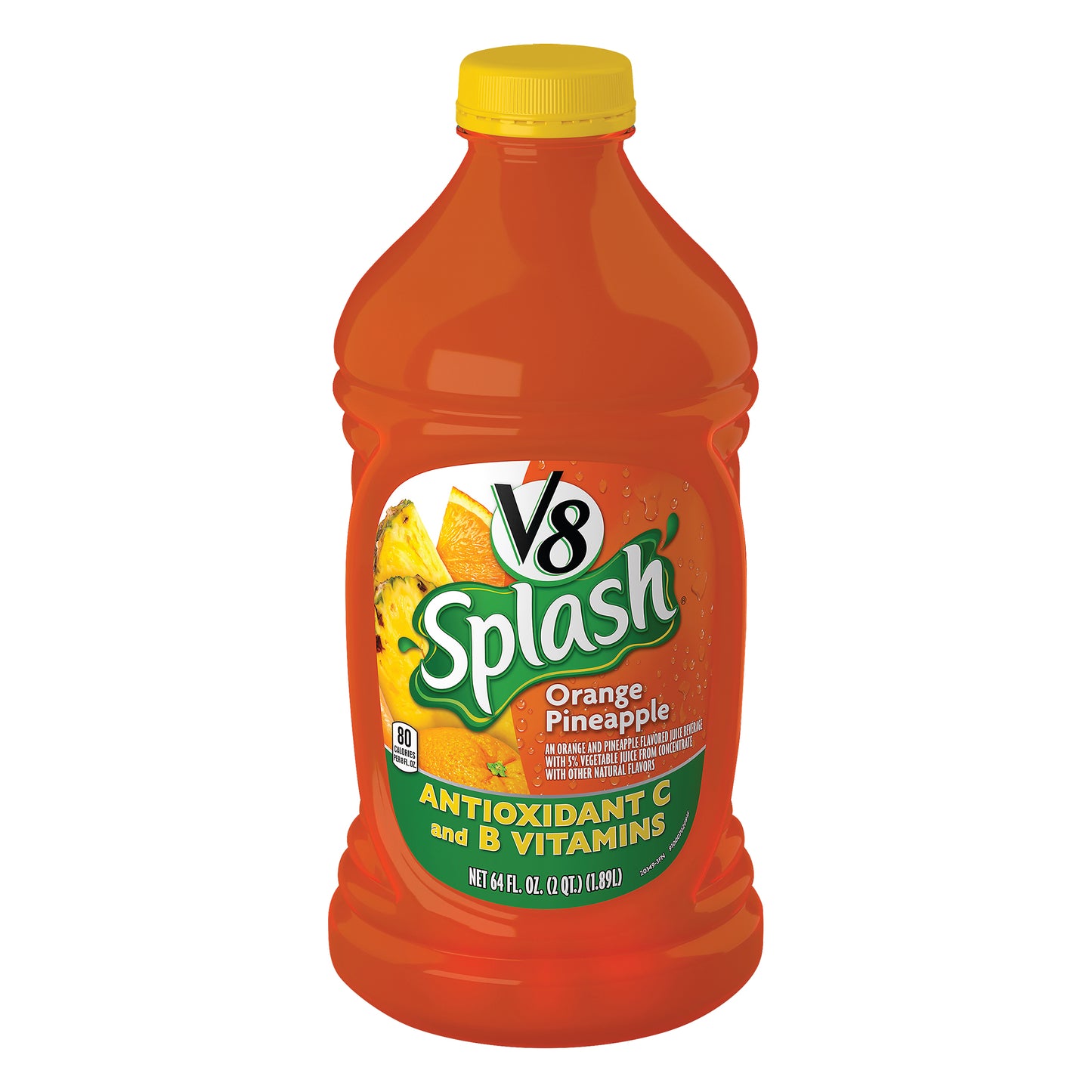 V8 Splash Orange Pineapple Juice Beverage 64 oz