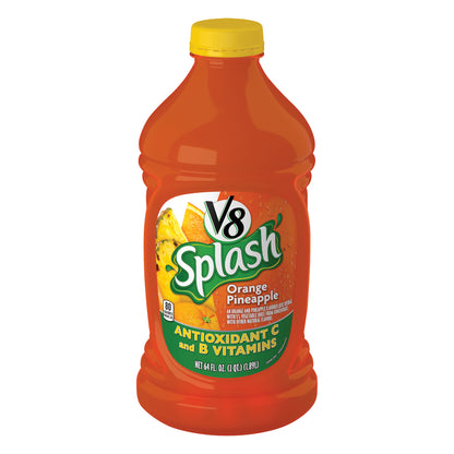 V8 Splash Orange Pineapple Juice Beverage 64 oz