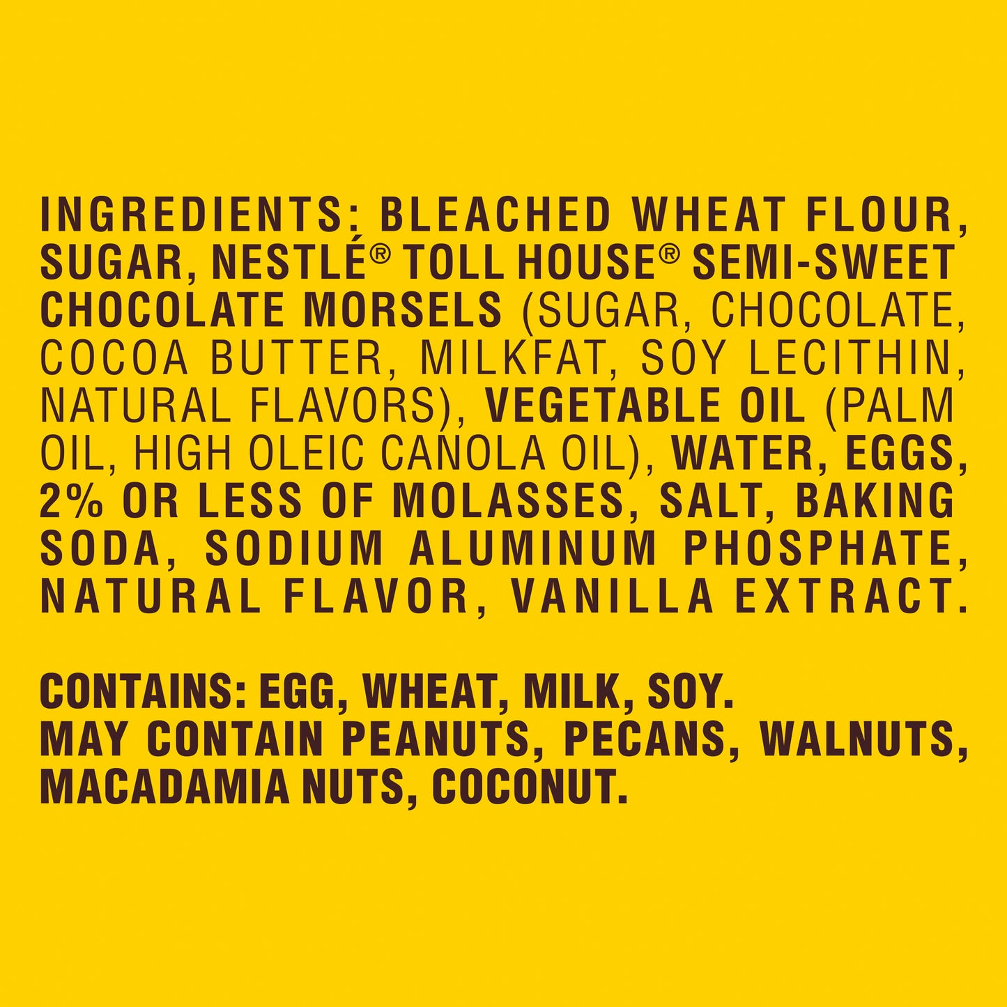 NESTLE TOLL HOUSE Chocolate Chip Cookie Dough 16.5 oz. Pack