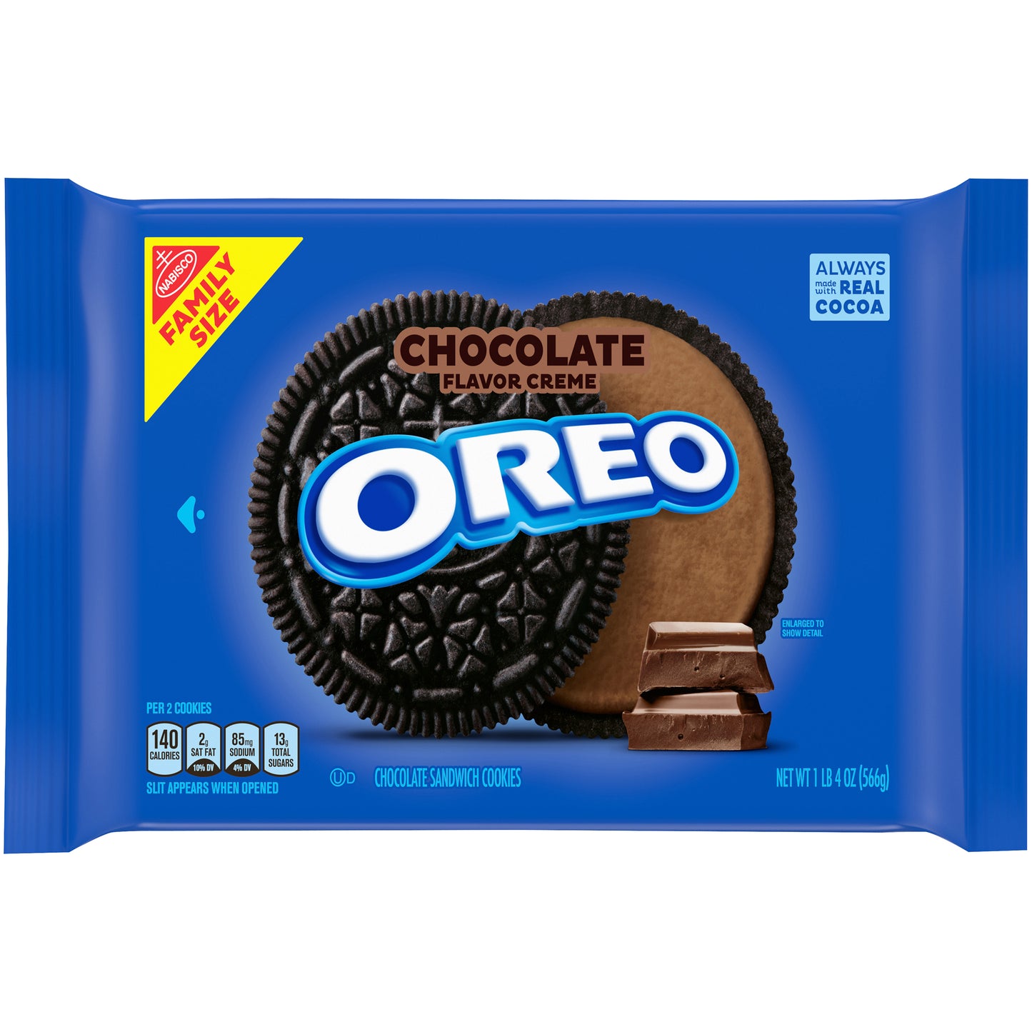 Nabisco Oreo Chocolate Creme Chocolate Sandwich Cookies 20 oz. Pack