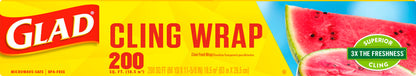 Glad Clear Food Cling Wrap 1 ea