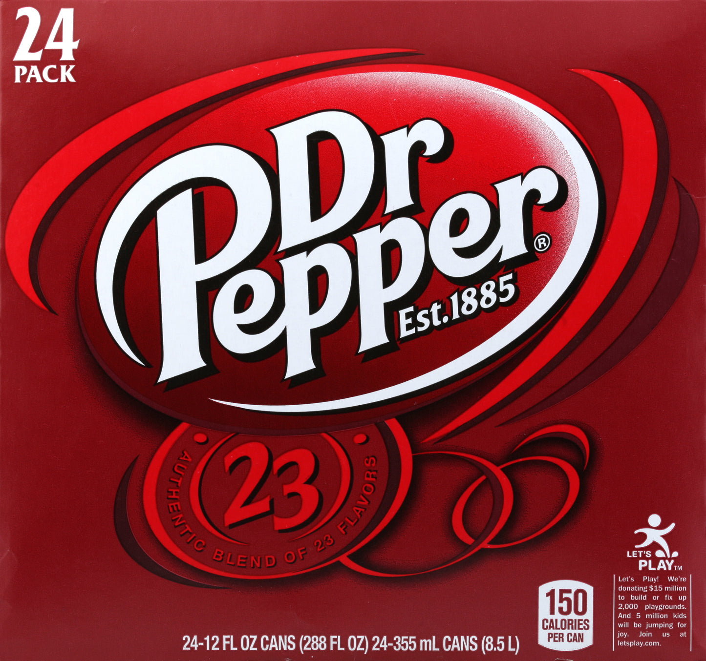 Dr Pepper Soda 24 ea