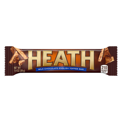 HEATH Milk Chocolate English Toffee Candy, Individually Wrapped, 1.4 oz, Bar