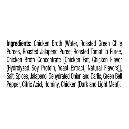 Juanita's Chicken & Hominy Soup 25 oz