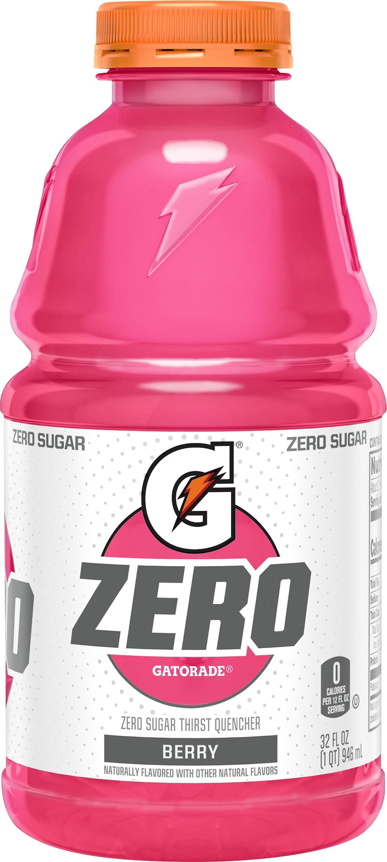 Gatorade Zero Zero Sugar Berry Thirst Quencher 32 oz