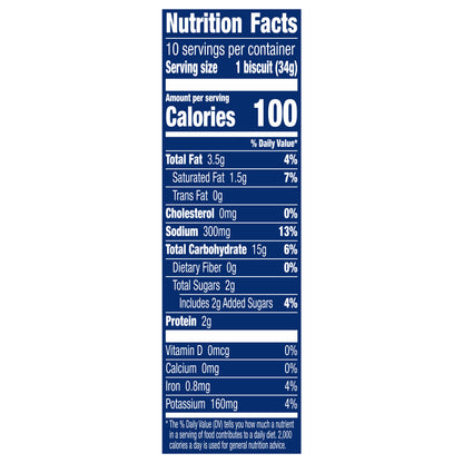 Pillsbury Flaky Layers Butter Tastin' Biscuits, 10 ct