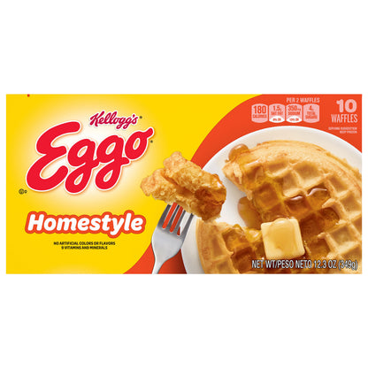 Eggo Homestyle Waffles 10 ea
