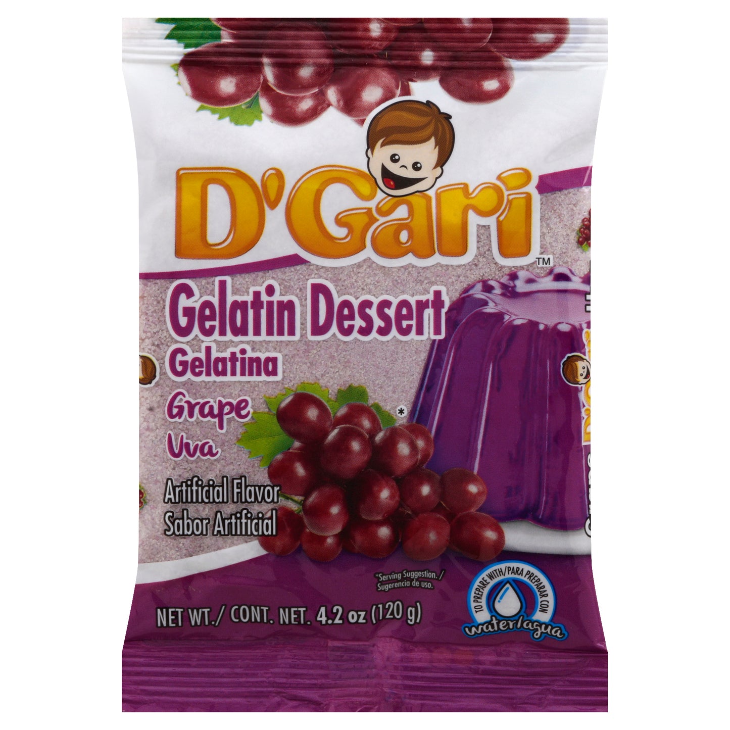 D'Gari Gelatin Dessert 4.2 oz