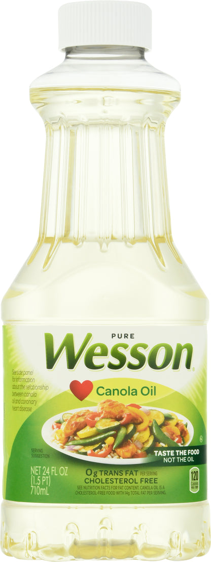 Wesson Pure Canola Oil 24 fl oz