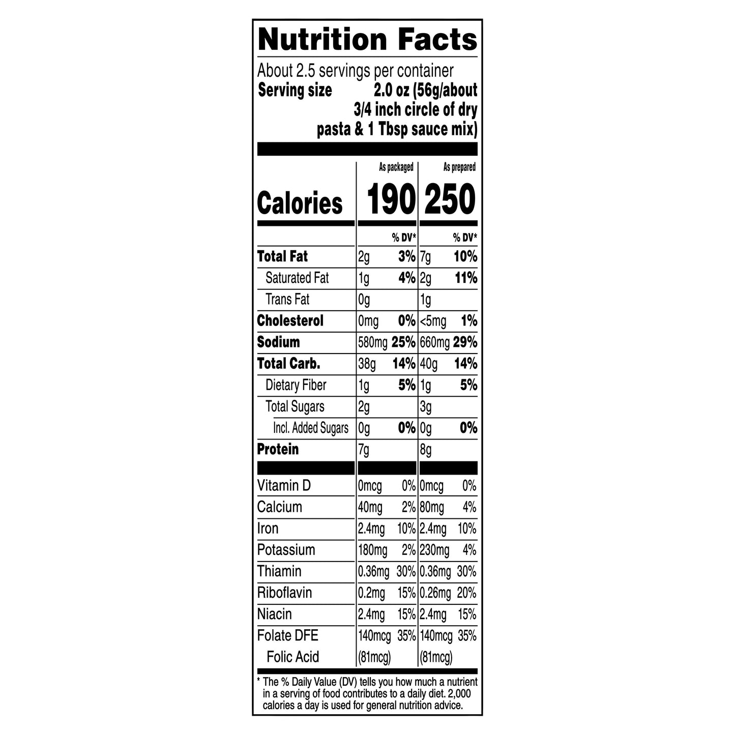 Pasta Roni Pasta Mix Butter & Garlic 4.7 Oz