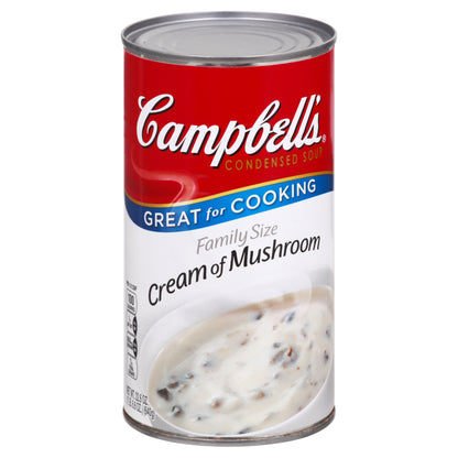 Campbell's Family Size Cream of Mushroom Condensed Soup 22.6 oz