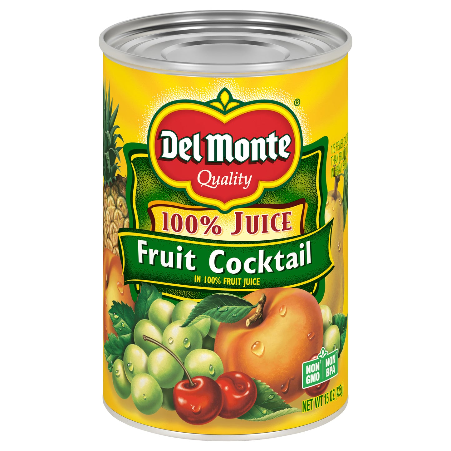 Del Monte 100% Juice Fruit Cocktail 15 oz