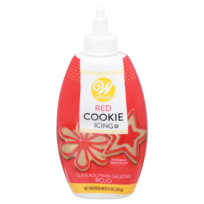 Wilton Red Cookie Icing 9 oz Tube