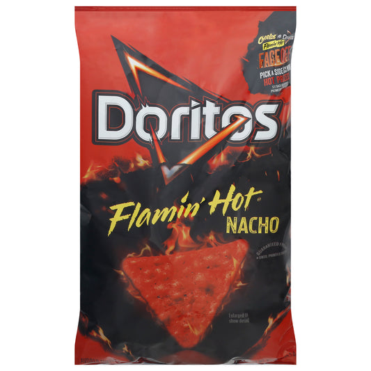 Doritos Flamin' Hot Nacho Flavored Tortilla Chips 9.25 oz