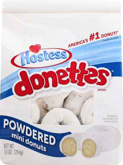 Hostess Donettes Powdered Mini Donuts 10 oz