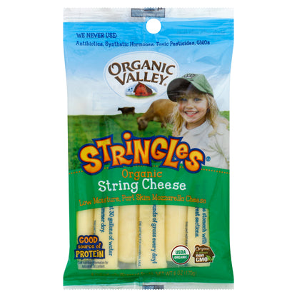Organic Valley String Cheese 6 ea