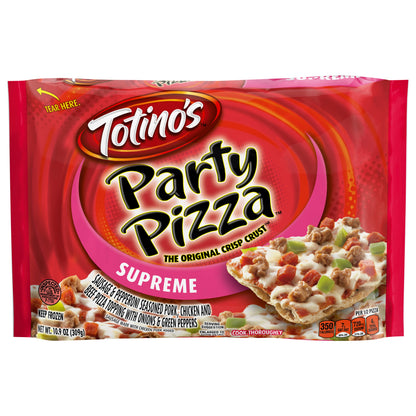 Totino's Supreme Original Crisp Crust Party Pizza, 1 Frozen Pizza