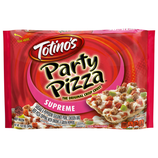 Totino's Supreme Original Crisp Crust Party Pizza, 1 Frozen Pizza