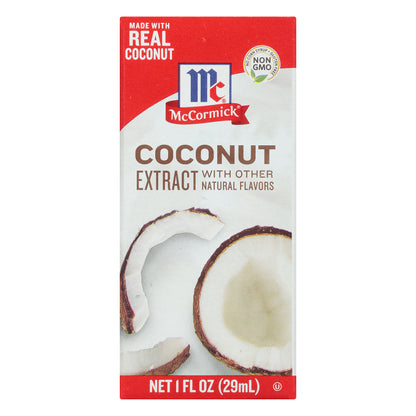 McCormick® Coconut Extract 1 fl. oz. Box