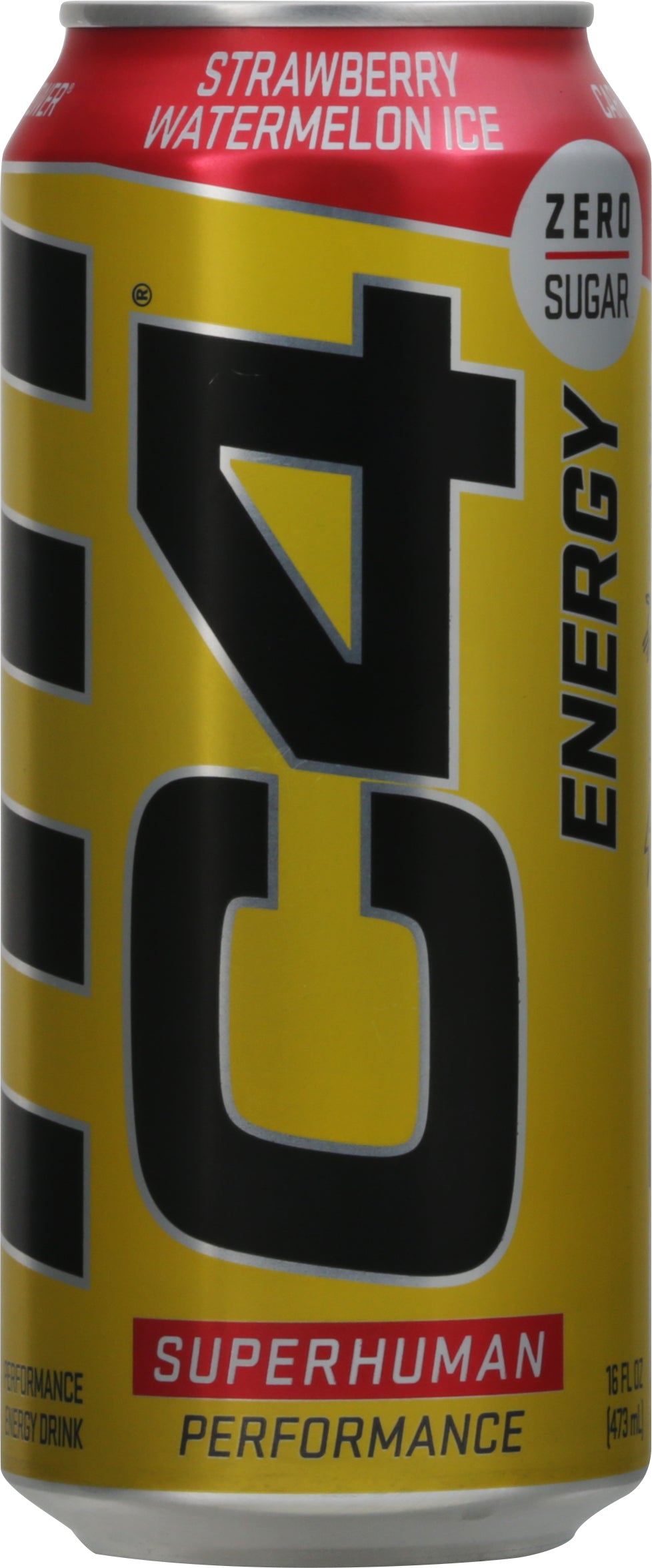 C4 Performance Strawberry Watermelon Ice Energy Drink 16 fl oz