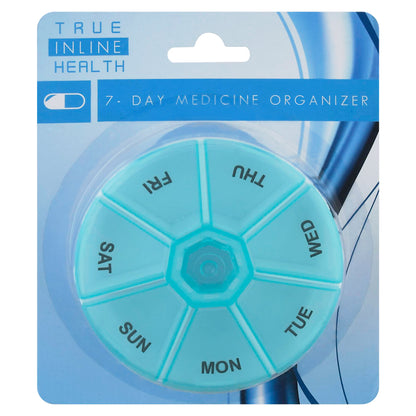 True Inline Health 7-Day Medicine Organizer 1 ea