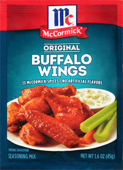 McCormick Original Buffalo Wings Seasoning Mix 1.6 oz