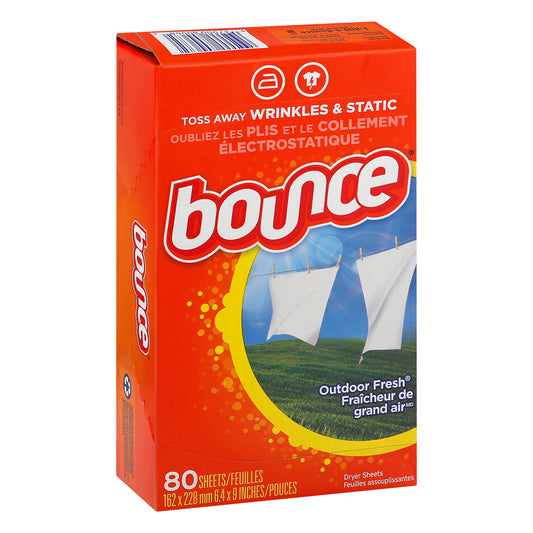 Bounce Outdoor Fresh Dryer Sheets 80 ea