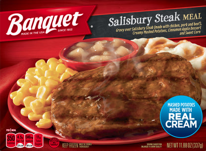 Banquet Salisbury Steak Meal 11.88 oz