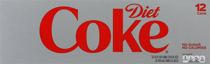 Diet Coke Fridge Pack Cola 12-12 fl oz Cans