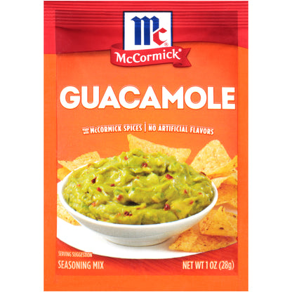 McCormick® Guacamole Seasoning Mix 1 oz. Packet