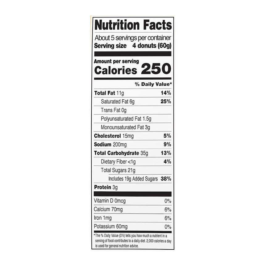 Snack Cakes, Little Debbie Family Pack Glazed Mini Donuts (bagged)