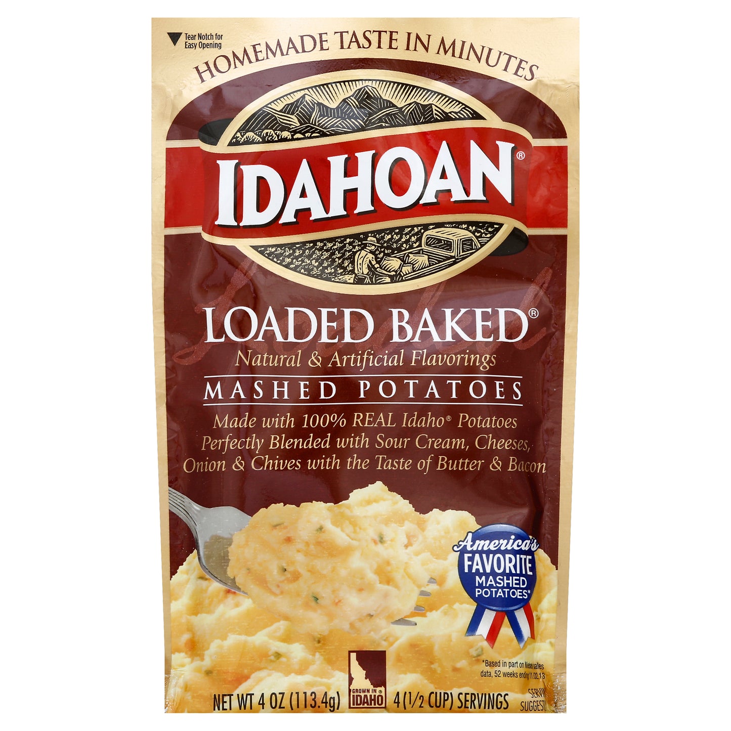 Idahoan Mashed Potatoes 4 oz