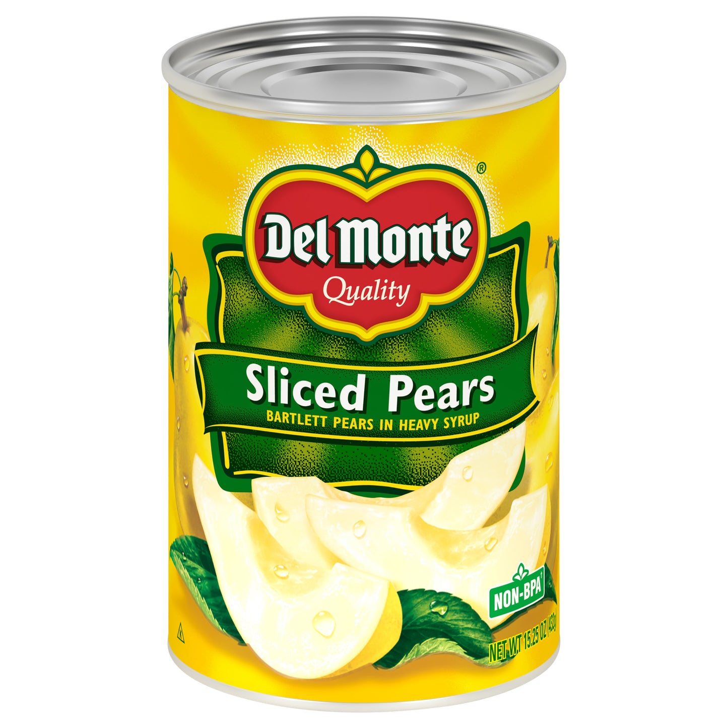Del Monte Sliced Pears 15.25 oz Can