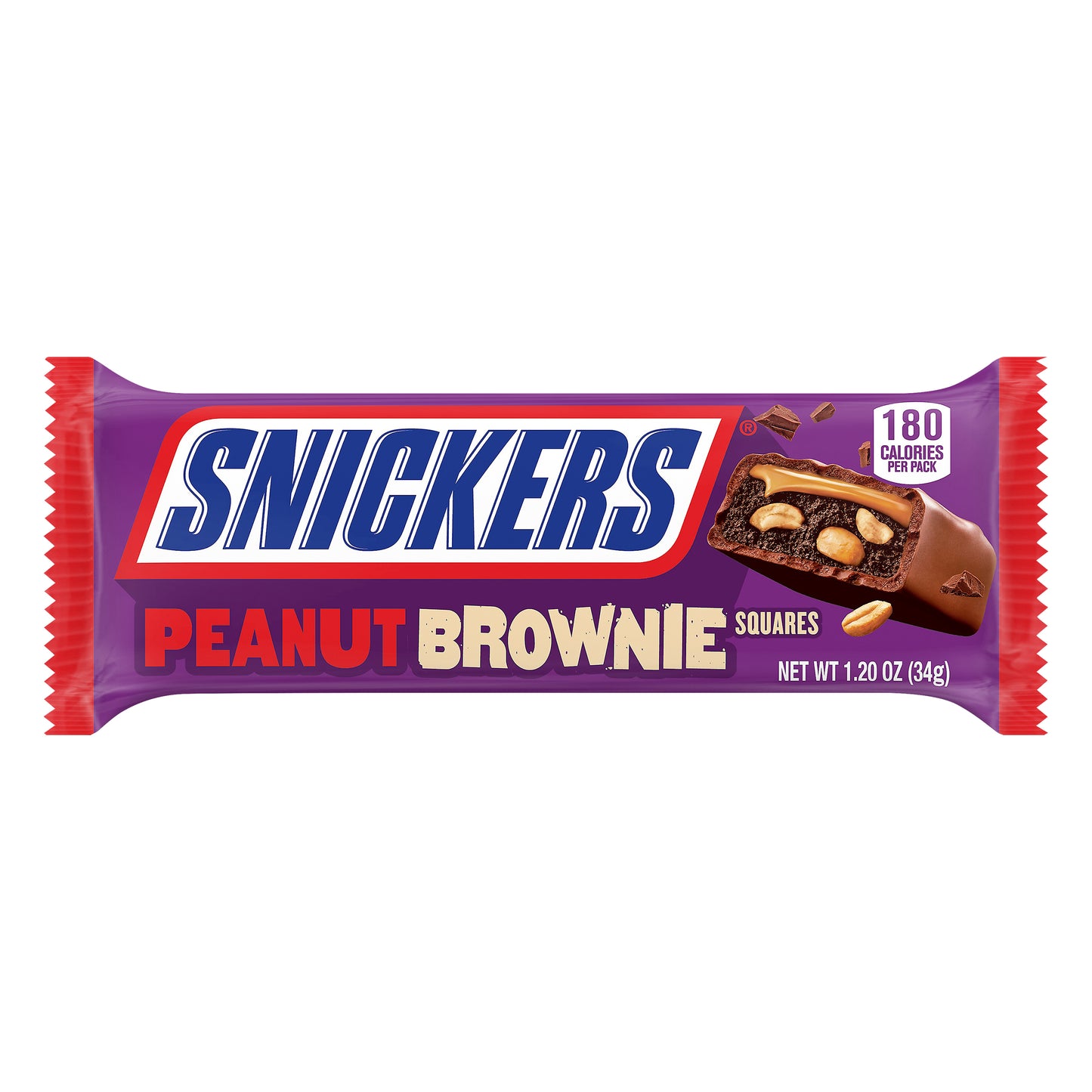 Snickers Peanut Brownie Squares 1.2 oz