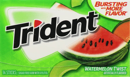 Trident Sugar Free Watermelon Twist Gum 14 ea